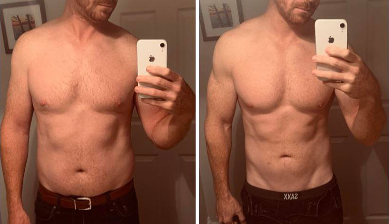 Testosterone Replacement Therapy Before and After Pictures of Men